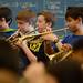 Tappan Middle School eight grade trumpet players rehearse a piece during class at Tappan on Thursday, Jan. 17. Members of the Tappan band, choir and orchestra are headed to Washington D.C. in June to perform a concert on the steps of the Lincoln Memorial to commemorate the 50th anniversary of Martin Luther King Jr.'s "I have a dream" speech. Melanie Maxwell I AnnArbor.com